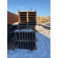 Двутавровая балка (двутавр) стальная колонная горячекатаная 355x351x13,5x21,5 мм 35К3 С345 ГОСТ 57837-2017