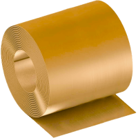 Фольга бронзовая 0,5x600 мм (100 мкм) БрКМц3-1 ГОСТ 4748-2021