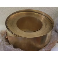 Фольга латунная 1,1x300 мм (1100 мкм) Л63 ГОСТ 2208-2007