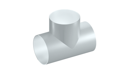 кожух оцинкованный для тройника 480x0,8 мм купить в Перми