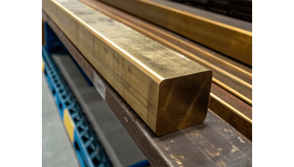 квадрат бронзовый ДКВНТ 9x9 мм БрБ2 купить в Перми