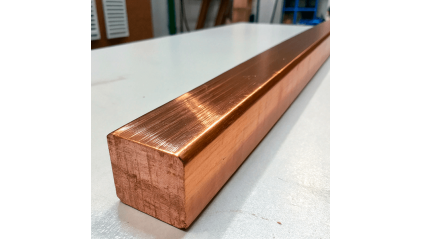 квадрат медный 15 мм М2 купить в Перми