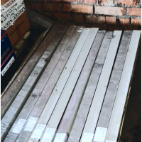 Квадрат оцинкованный 40x40 мм 10пс ГОСТ 2591-2006