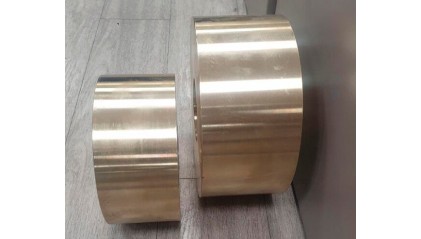 ленту бронзовую ДПРНТ 17x0,4 мм БрА7 купить в Перми