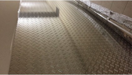 лист стальной рифленый квинтет 5 мм Ст3сп купить в Перми