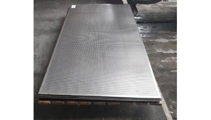 лист перфорированный нержавеющий 0,1 мм Qg 5-8 AISI 316Ti купить в Перми