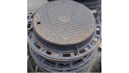 люк чугунный ГТС легкий круглый Т 850x110 мм СЧ10 купить в Перми
