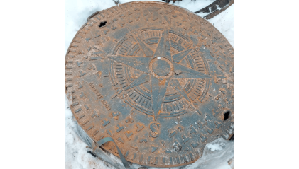 люк чугунный Т (С250) круглый 700 мм ВЧ40 купить в Перми