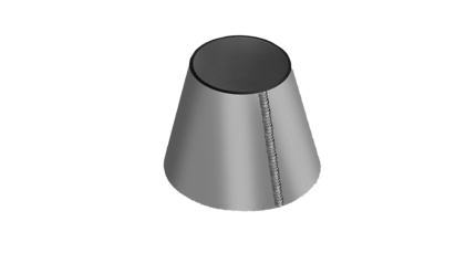 обечайку стальную коническую 3000x2020x20 мм 09Г2С купить в Перми