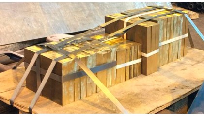 плиту латунную 50 мм Л90 купить в Перми