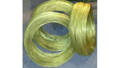 Проволока латунная 1 мм Л90 фото проволоку латунную 1 мм Л90 купить в Перми