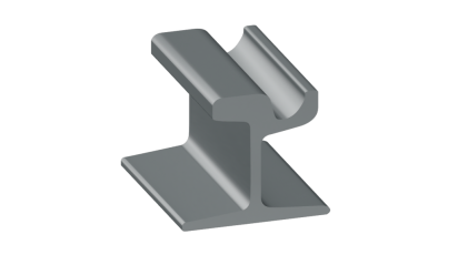 рельсы РТ62 стальные трамвайные 9 м Э76 купить в Перми