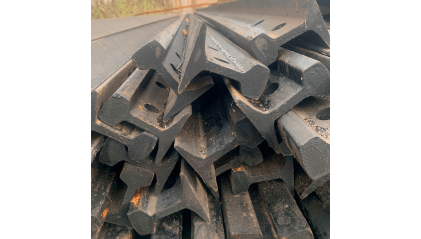 рельсы Р24 стальные узкоколейные 8 м Э76 купить в Перми