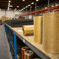 Сетка латунная 80x80x0,1 мм Л63 ГОСТ 6613-86