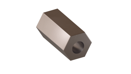 шестигранник буровой пустотелый 25x7,2 мм 55С2 купить в Перми