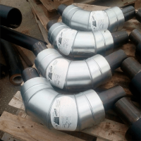 Скорлупа ППУ-ОЦ для отвода 90° 219x315 мм ГОСТ 30732-2020