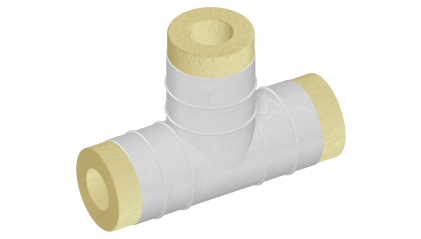 скорлупу ППУ-ОЦ для тройника 159x159 мм купить в Перми