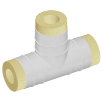 Скорлупа ППУ-ОЦ для тройника 1220x1220 мм ГОСТ 30732-2020