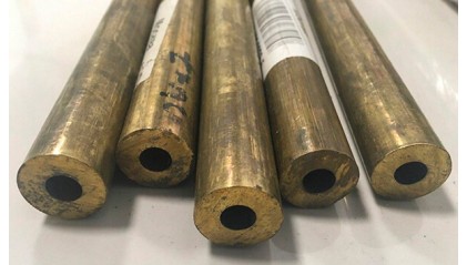 Труба латунная прессованная 100x3 мм Л63 фото трубу латунную прессованную 100x3 мм Л63 купить в Перми