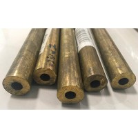 Труба латунная ДКРНМ 100x10 мм Л63 тянутая ГОСТ 494-2014