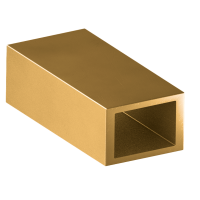 Труба латунная профильная прямоугольная ДПРНТ 72x10x2 мм ЛС59-1 ГОСТ 20900-2014