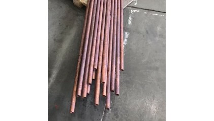 трубу медную бесшовную ДКРНМ 10x0,5 мм М1ф купить в Перми