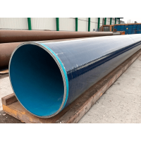 Труба стальная бесшовная с внутренним эпоксидным покрытием 426x8 мм 09Г2С ГОСТ 31445-2012