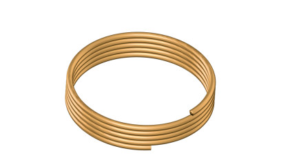 трубку латунную капиллярную ДКРНМ 1,2x0,4 мм ЛС59-1 купить в Перми