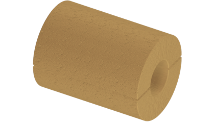 цилиндр теплоизоляционный базальтовый 108x100x1000 мм Г1 Ц 100 купить в Перми