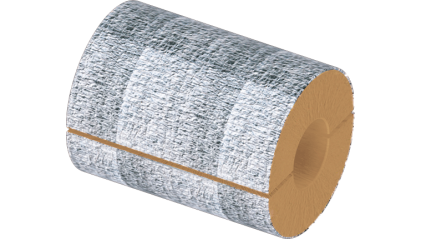 цилиндр теплоизоляционный базальтовый 108x100x1000 мм Г1 Ц 100 купить в Перми