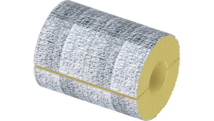 цилиндр теплоизоляционный минераловатный 508x30x500 мм Г1 Ц 100 купить в Перми